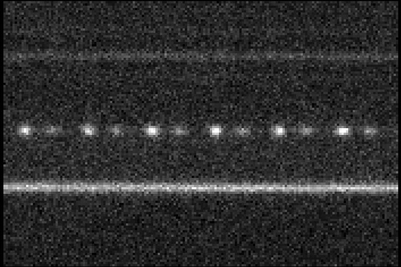 Crab Pulsar Time Sequence Spectrum